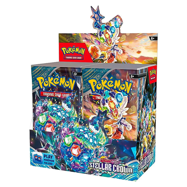 Pokémon – Scarlet & Violet – Stellar Crown – Booster Box (36 Boosters)