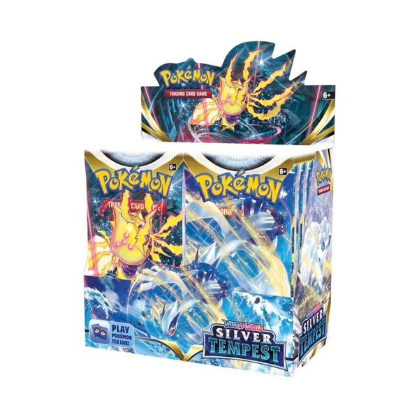 Pokémon – Sword & Shield – Silver Tempest Booster Display Box (36 Packs)